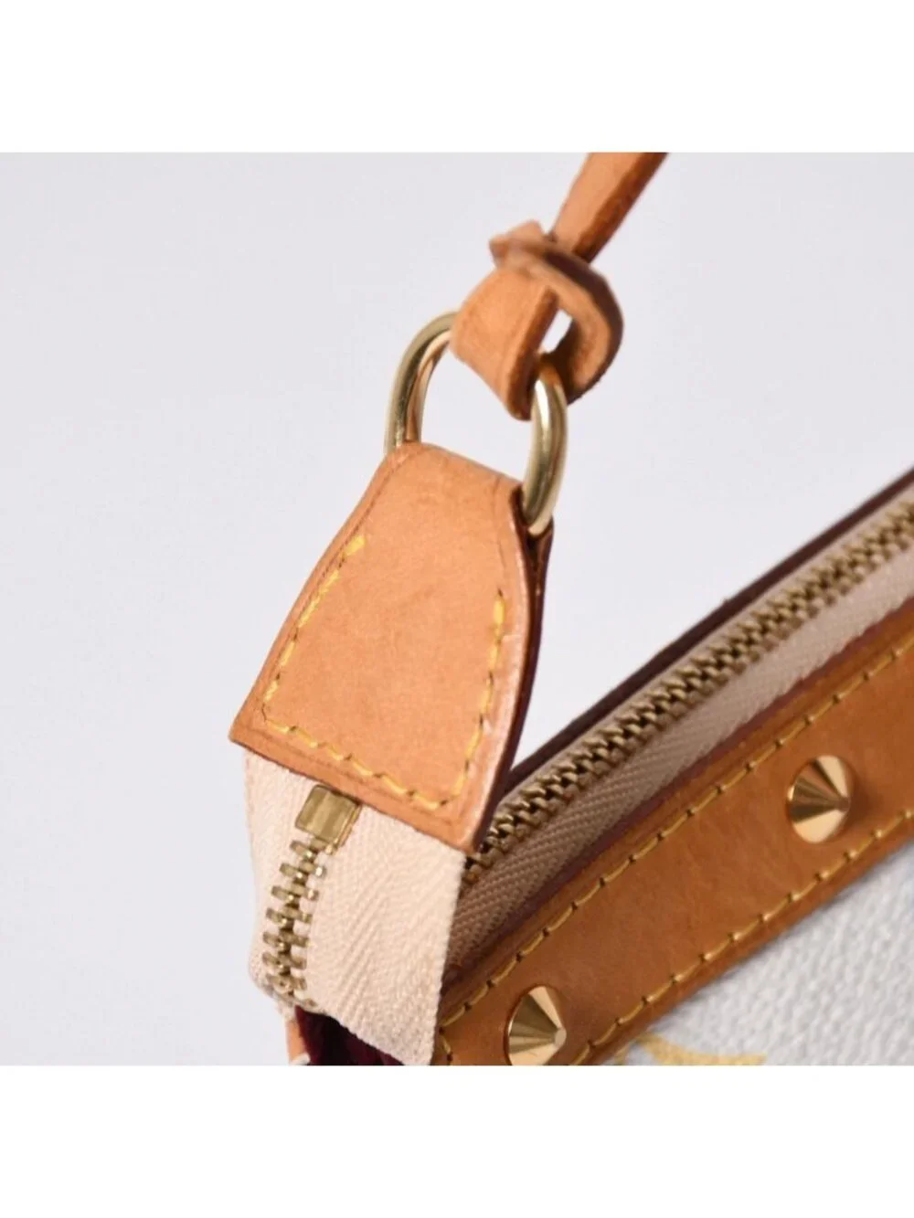 Louis Vuitton Pochette Accessoires Pouch Monogram Multicolor Takashi Murakami
